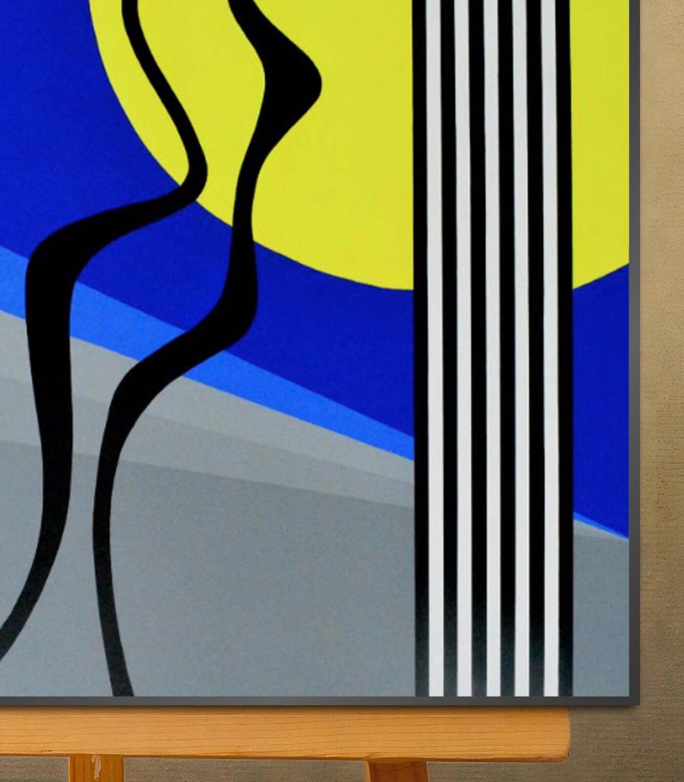 La Sirène - signé par l'artiste Ghita BNN.