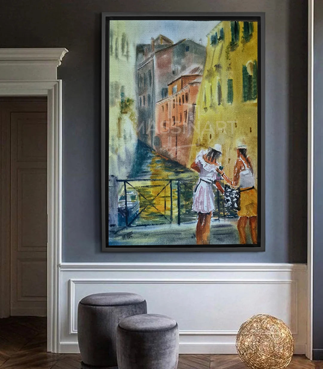 Endroit Préféré - signé par l'artiste Iryna.