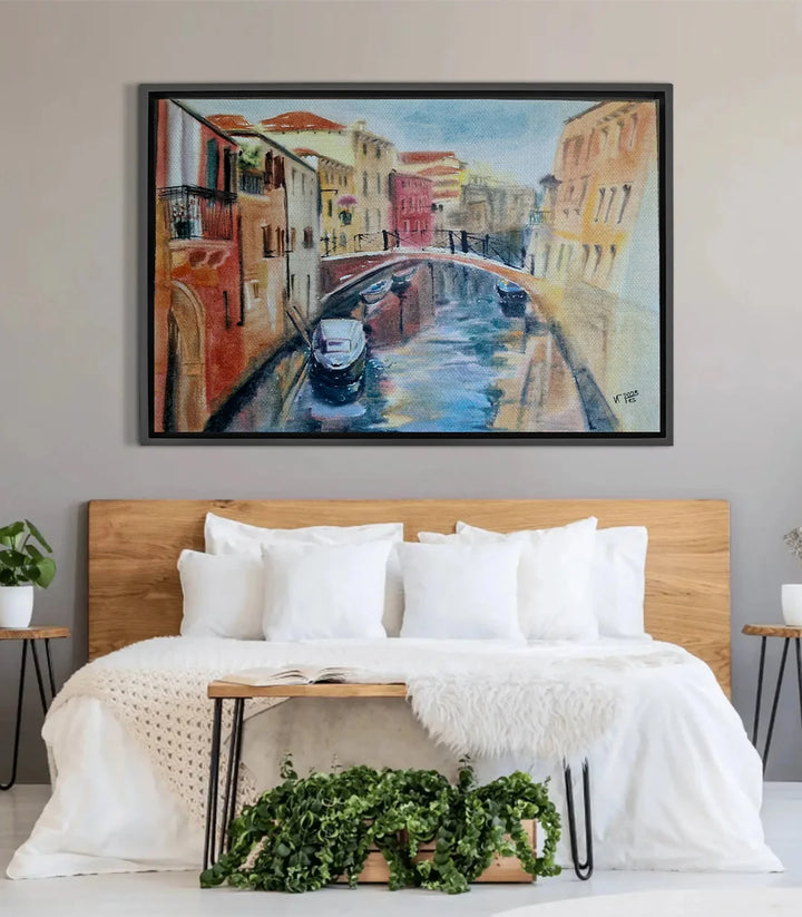 Le silence de Venise - signé par l'artiste Iryna. – Massinart