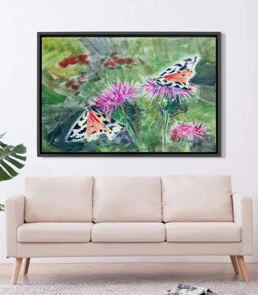 Dialogue Silencieux - signé par l'artiste Iryna.