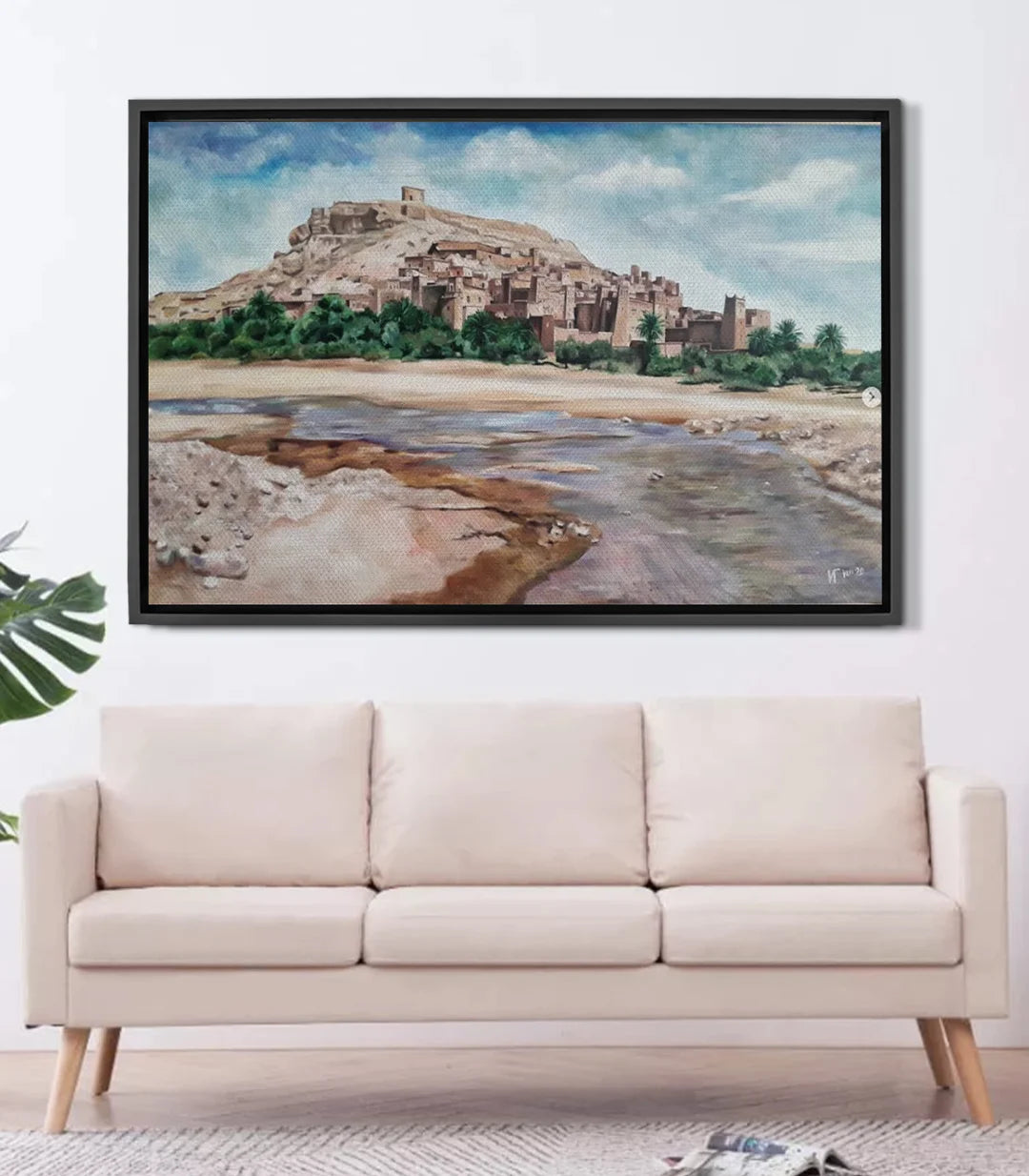 Fierté marocaine - signé par l'artiste Iryna.