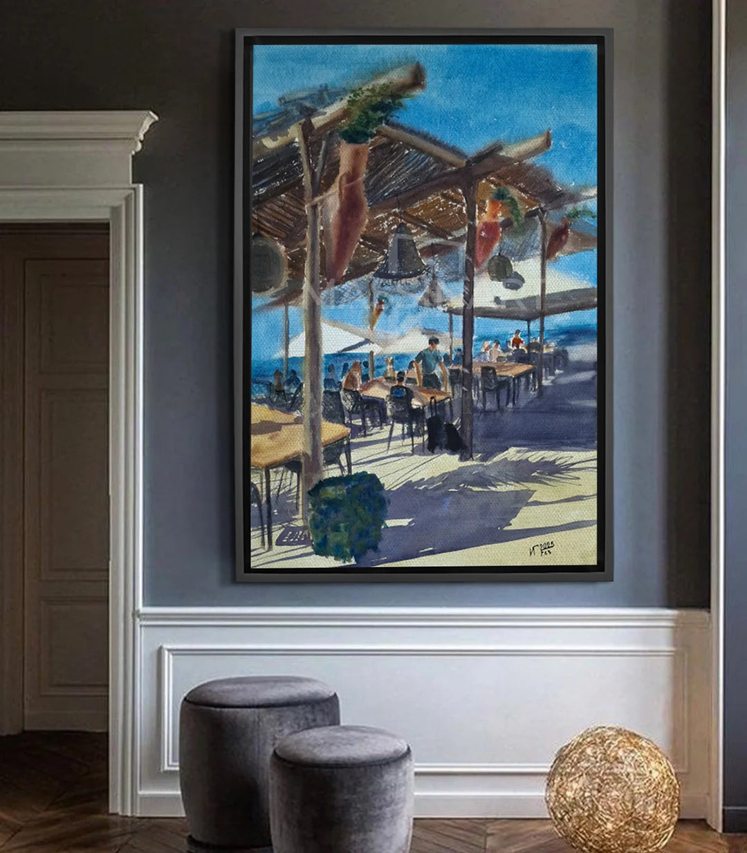 Café préféré  - signé par l'artiste Iryna.