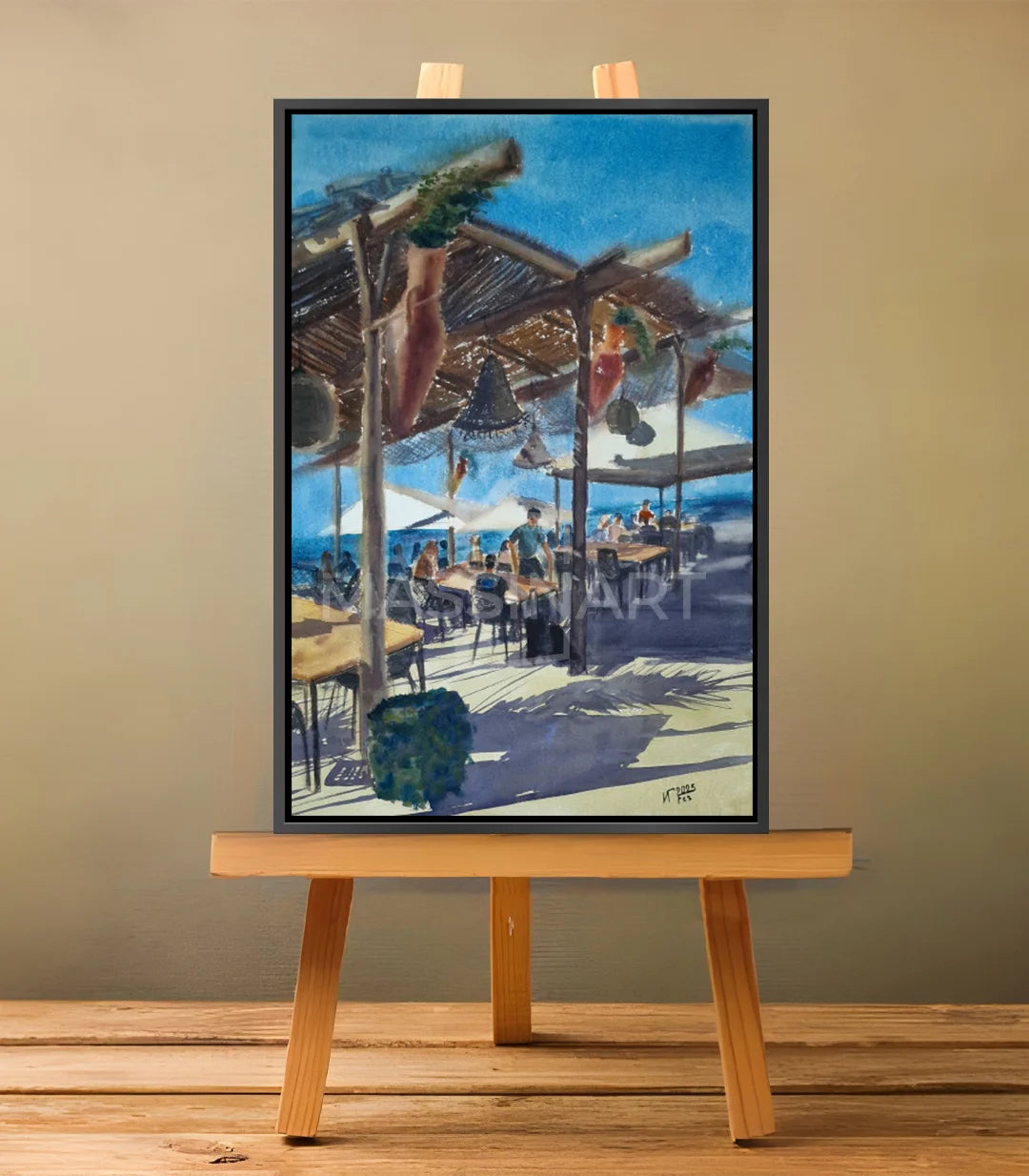 Café préféré  - signé par l'artiste Iryna.