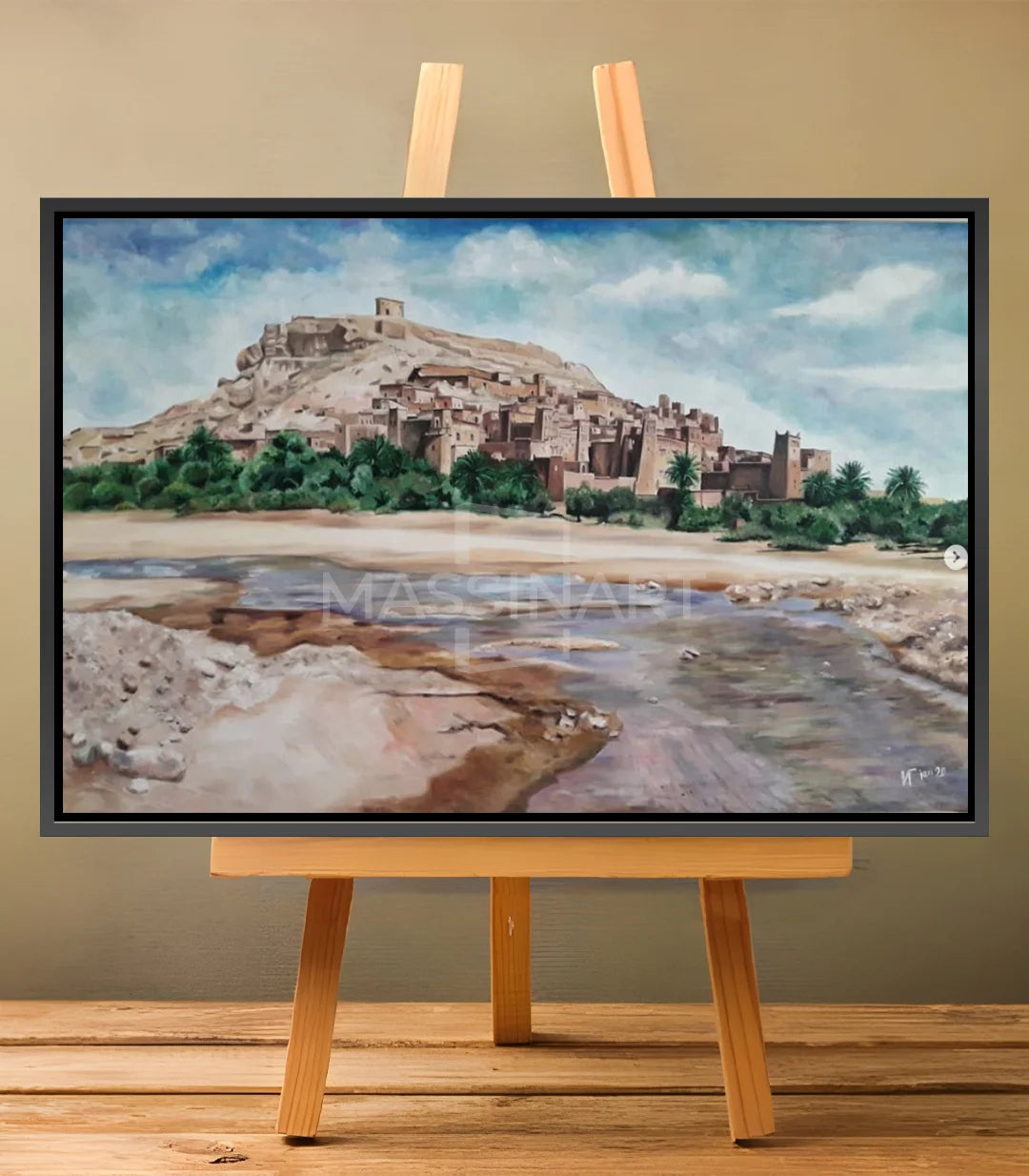 Fierté marocaine - signé par l'artiste Iryna.