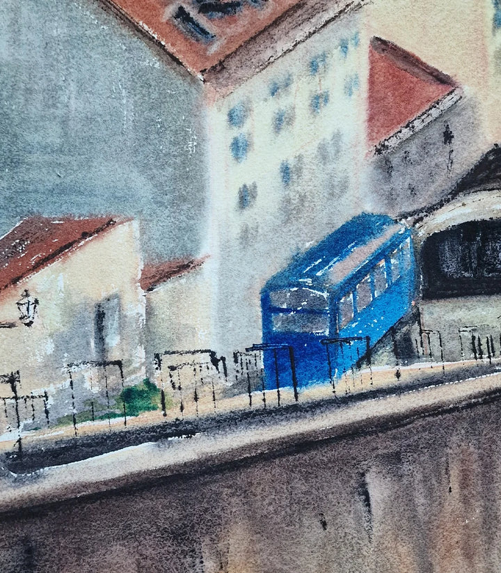 Transport urbain de Zagreb - signé par l'artiste Iryna. – Massinart