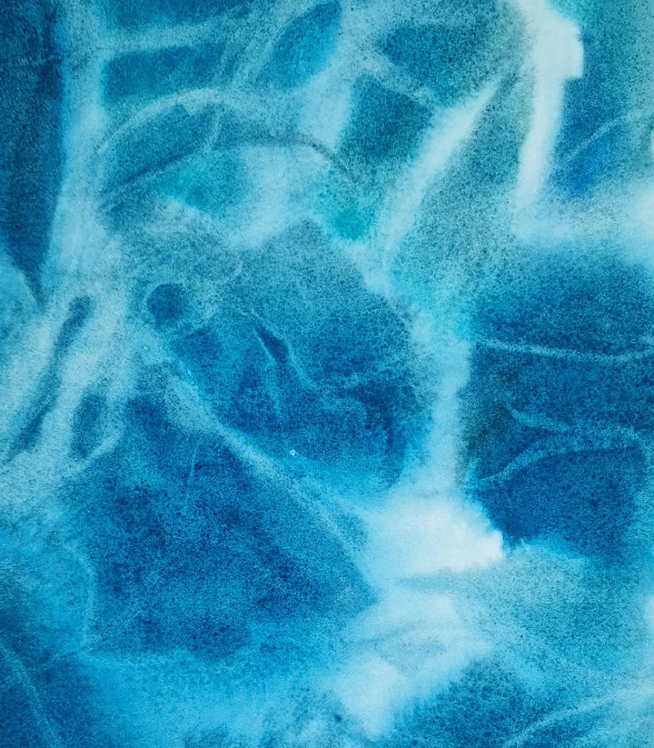 Profondeur vibrante 2 - signé par l'artiste Iryna. – Massinart