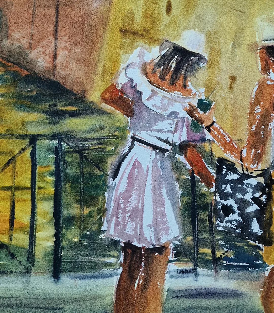 Endroit Préféré - signé par l'artiste Iryna.