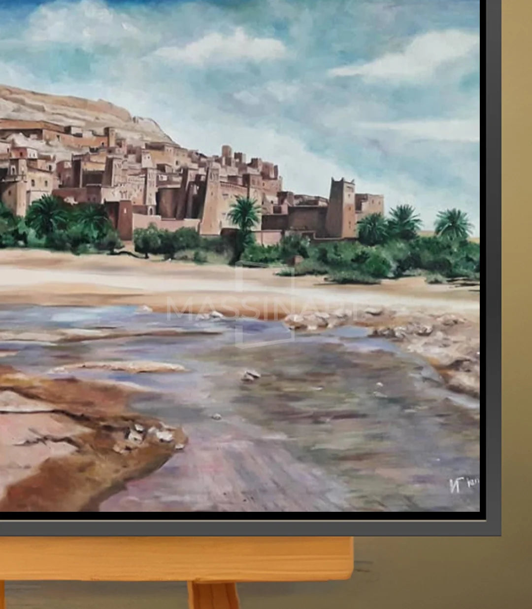 Fierté marocaine - signé par l'artiste Iryna.