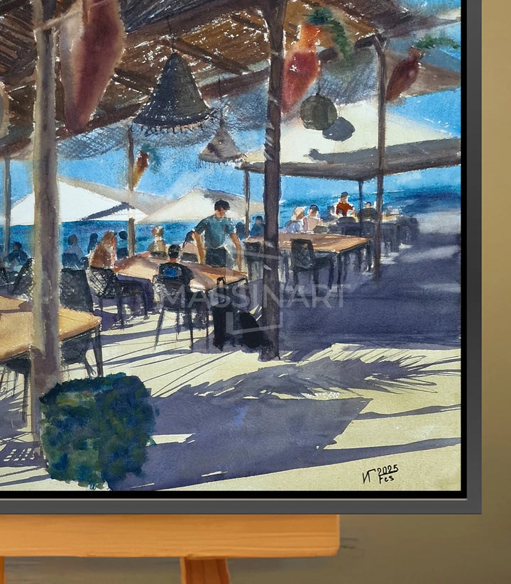 Café préféré  - signé par l'artiste Iryna. – Massinart