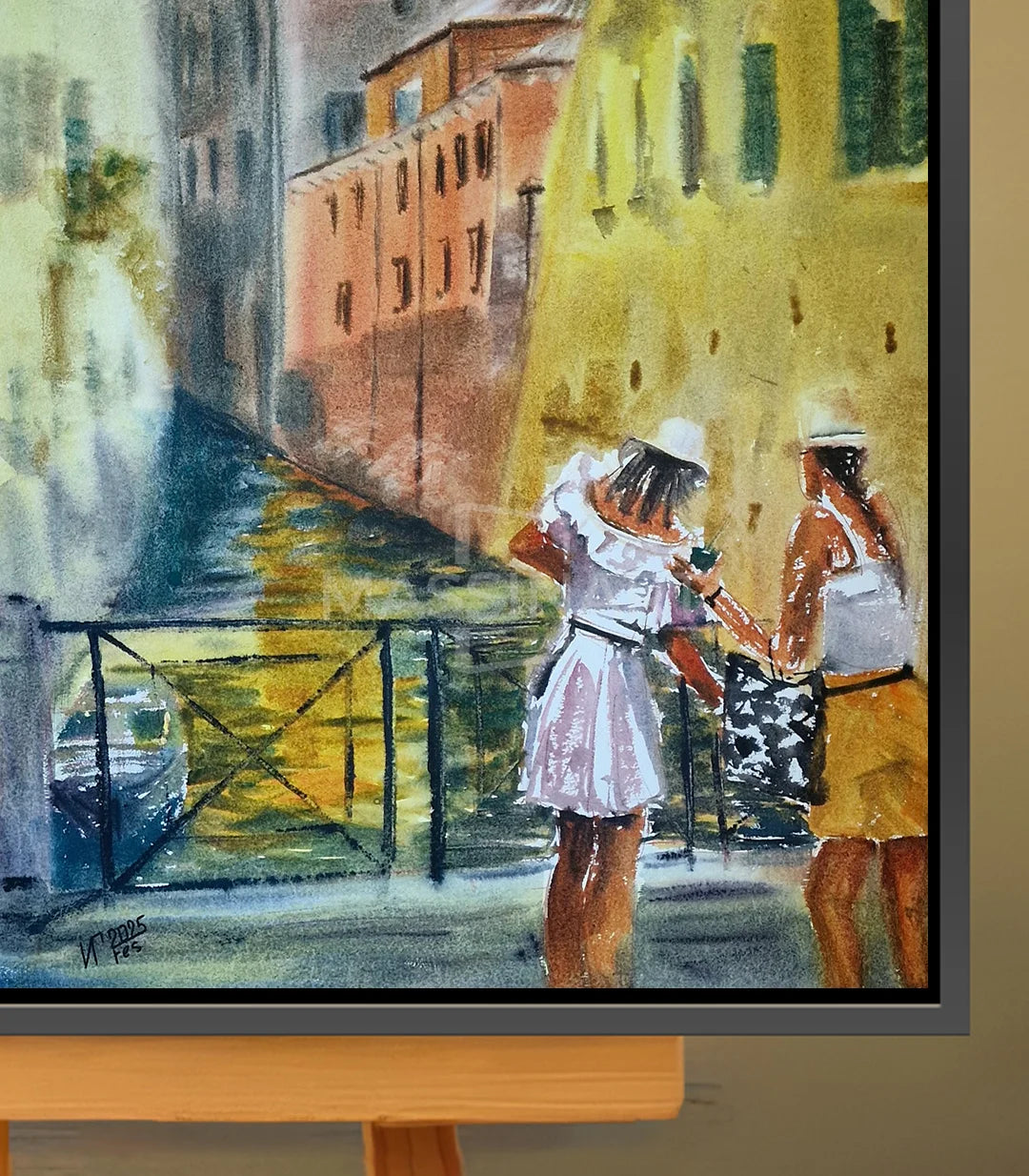 Endroit Préféré - signé par l'artiste Iryna.