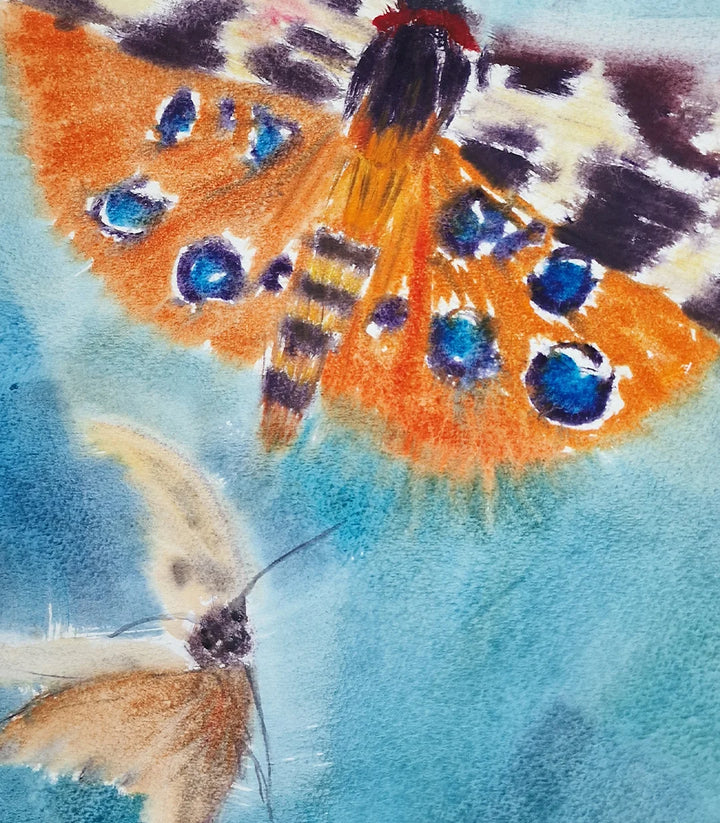 Le Ballet des Papillons de Nuit - signé par l'artiste Iryna. – Massinart