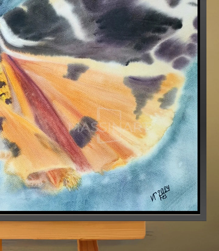Vers la Cible - signé par l'artiste Iryna. – Massinart