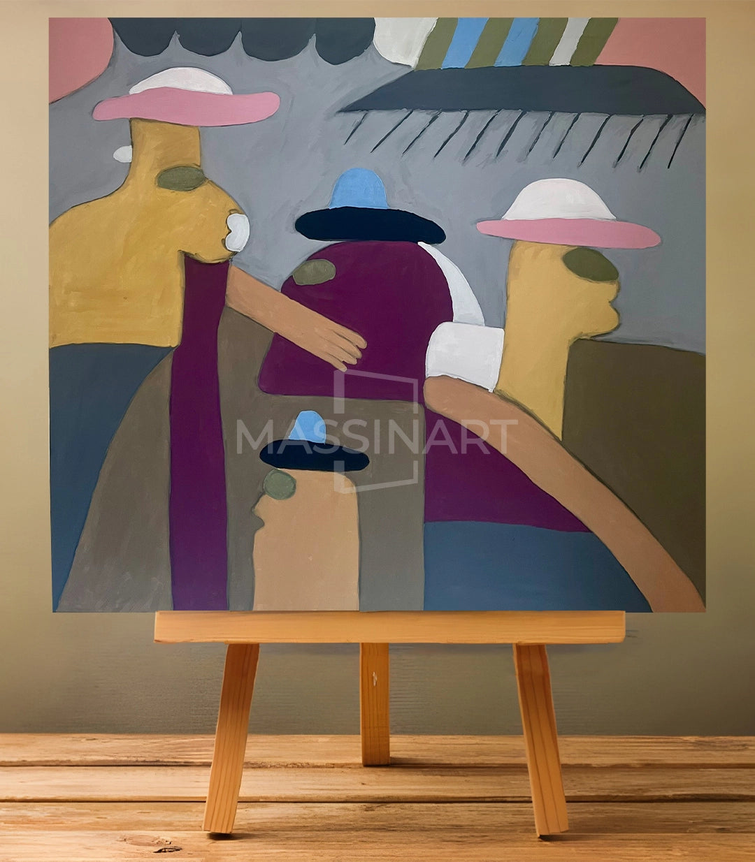 Symphonie du Silence - signé par l'artiste Mohamed Acharki