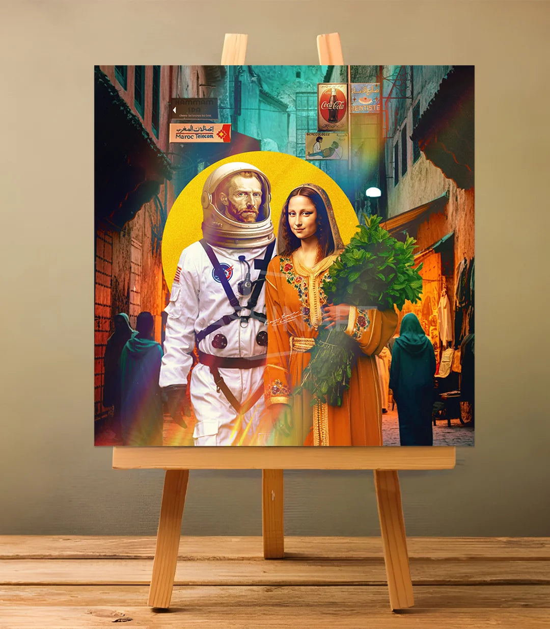 lkoupel v2 - signé par l'artiste Kawtar BRZ.