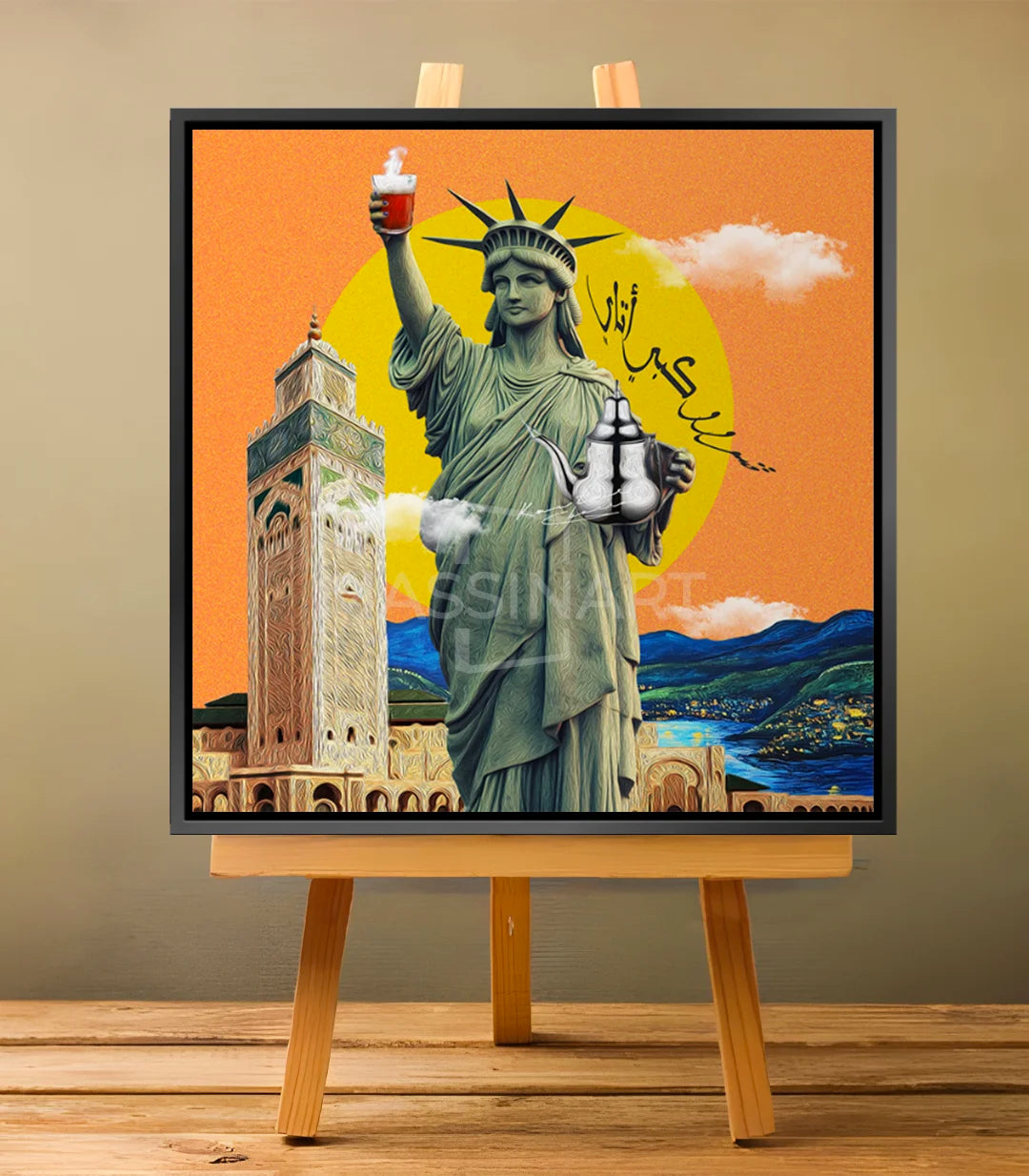 Kebi Atay - signé par l'artiste Kawtar BRZ.