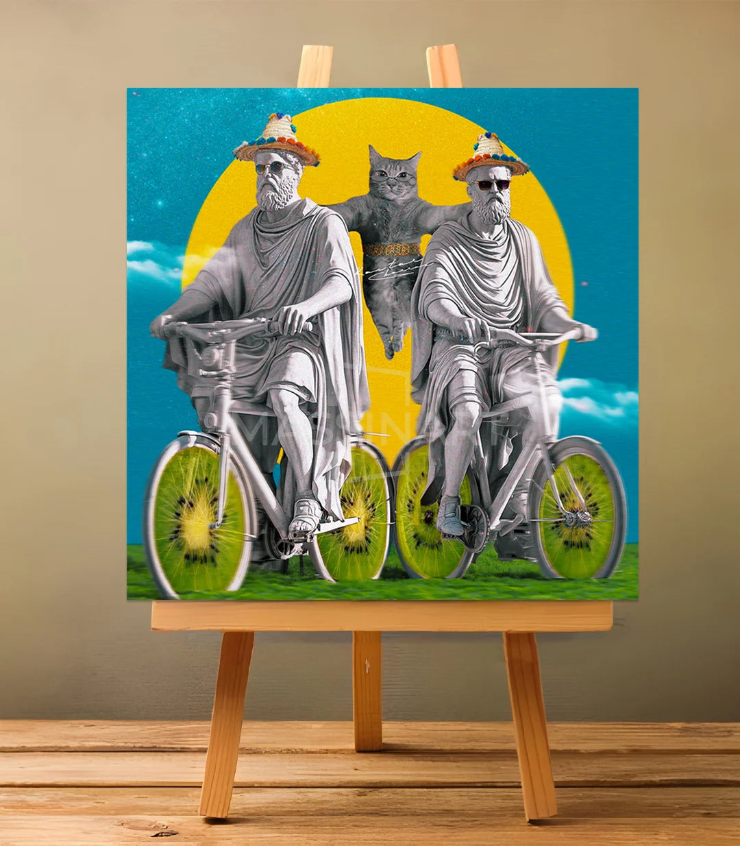 Catkiwi - signé par l'artiste Kawtar BRZ.