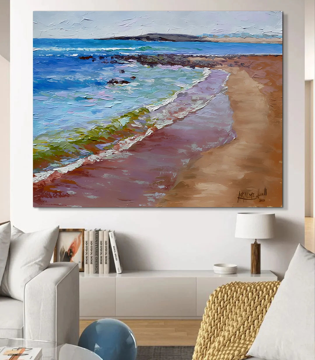 Sable d'or N°1 - signé par l'artiste Mohamed Assalmi