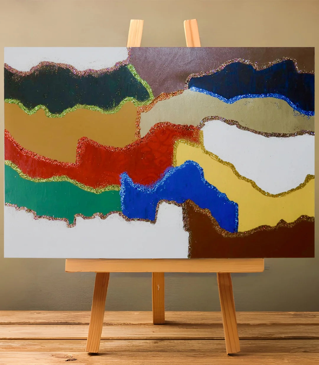 Harmonie Éclatante - signé par l'artiste Nada ZR.