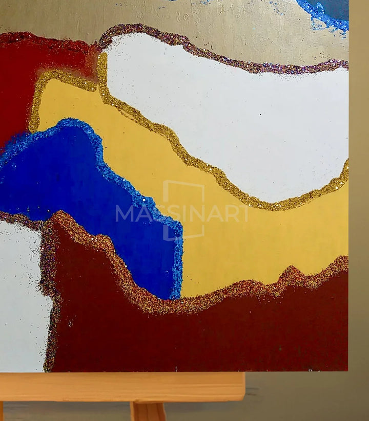Harmonie Éclatante - signé par l'artiste Nada ZR. – Massinart