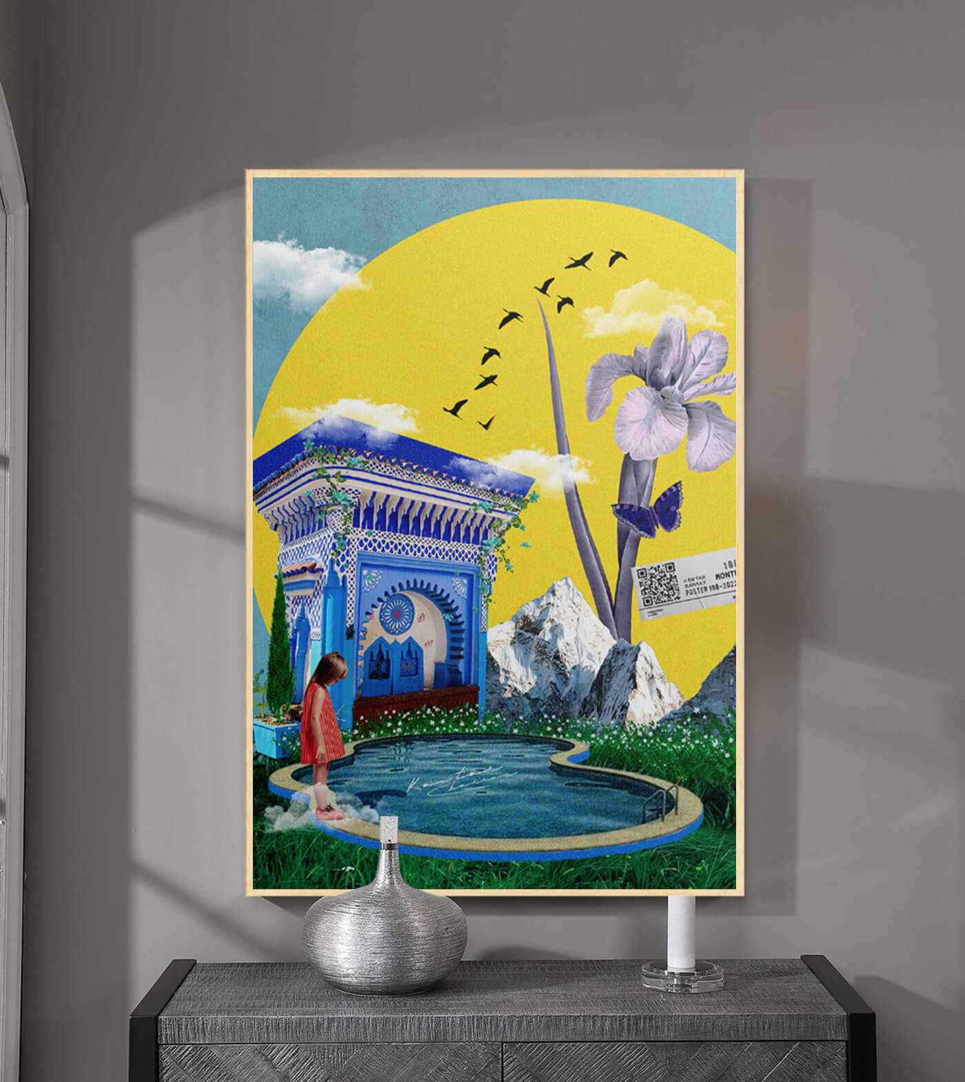 Chafchawen- signé par l'artiste Kawtar BRZ.