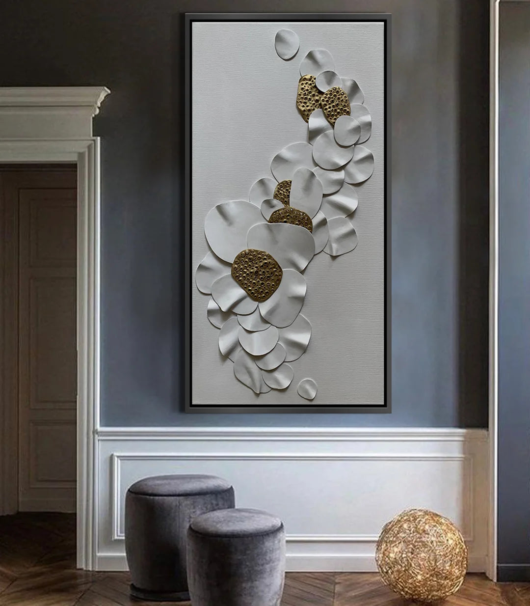 La grâce de la nature - signé par l'artiste Tatiana Lapteva.