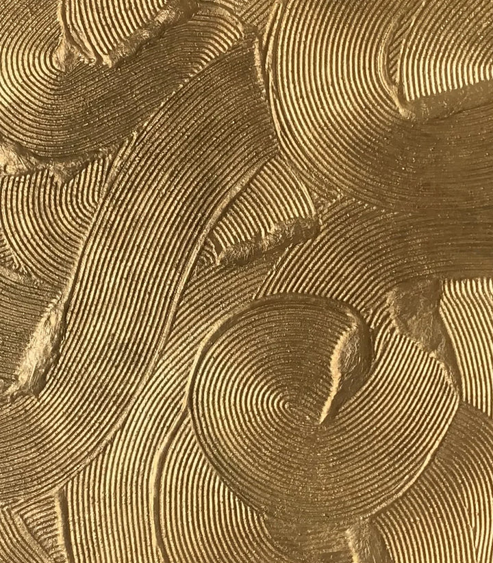Vagues d'or - signé par l'artiste Tatiana LPV. – Massinart