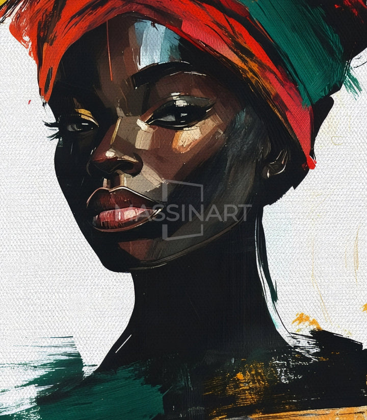 Tableau Black Royalty Massinart — emballage livraison prêt à accrocher