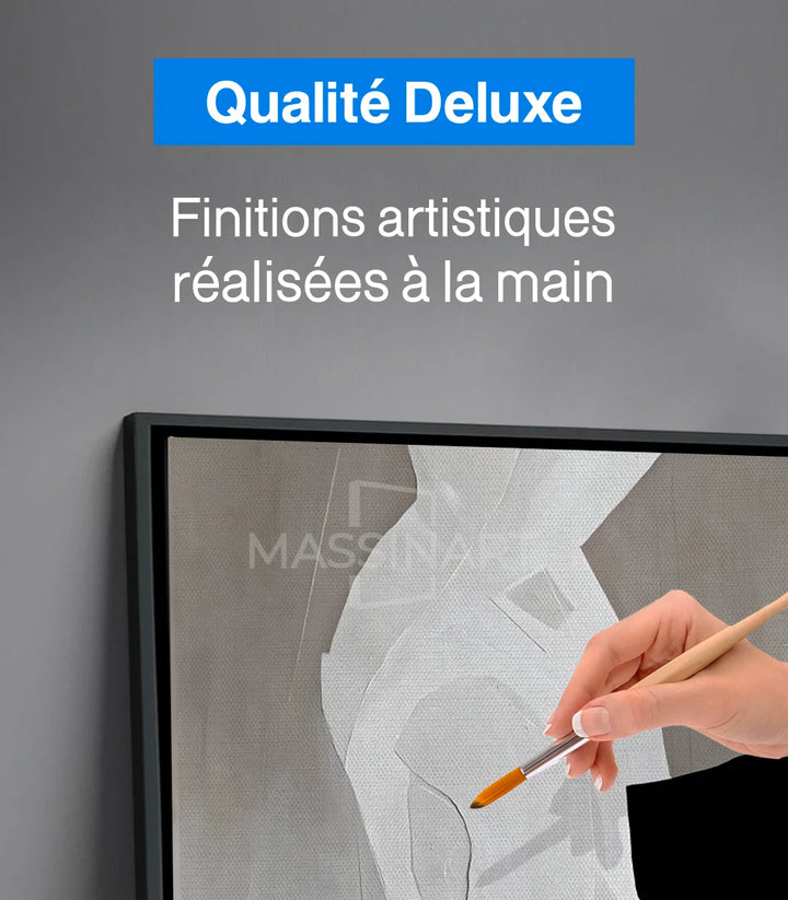 Tableau Shadow Drift décoration hôtel airbnb style minimaliste — Massinart