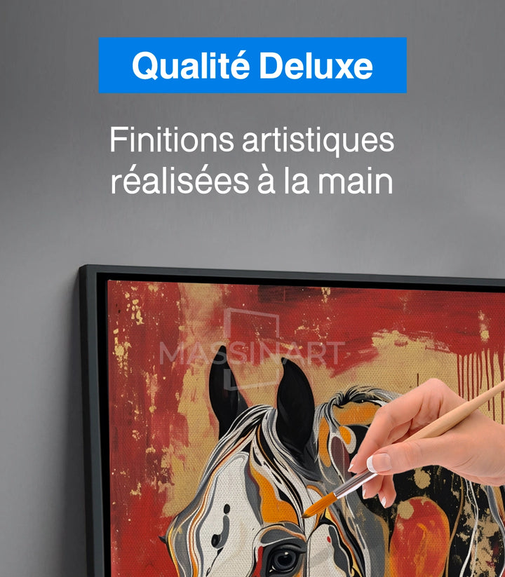 Tableau Radiant Soul application murale salon séjour Massinart