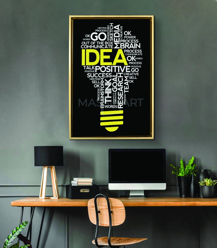 Tableau idée décoration intérieur bureau Massinart — vue environnement