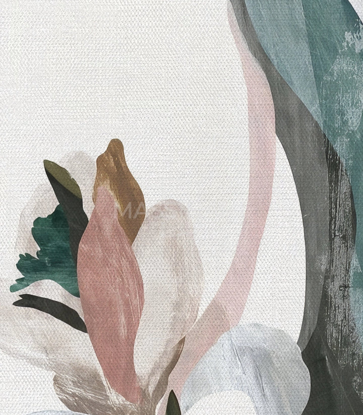 Tableau Minimal Blossom Massinart — emballage livraison prêt à accrocher