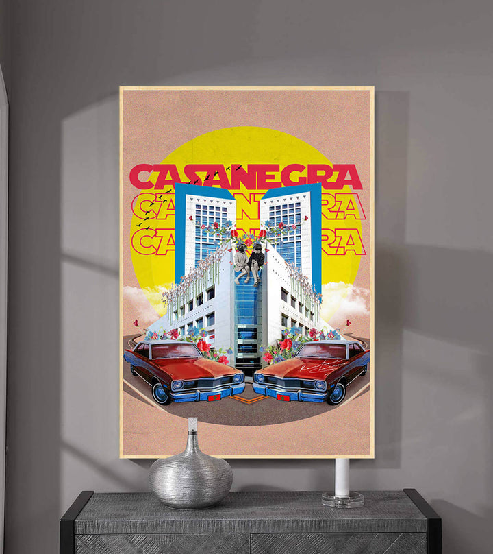 Casanegra - signé par l'artiste Kawtar BRZ. – Massinart