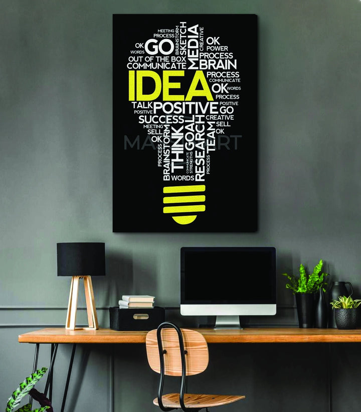 Tableau idée intérieur workspace moderne Massinart — décoration motivation