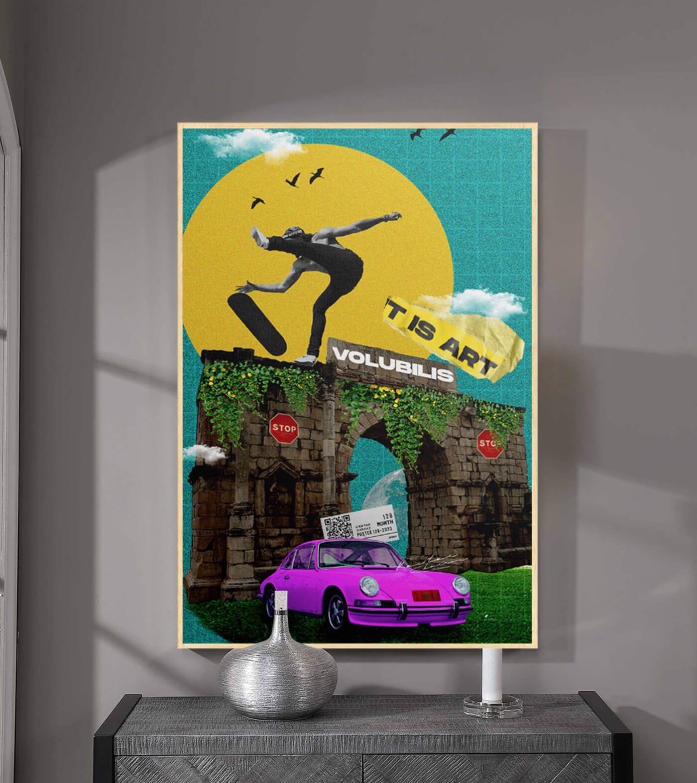 Walili - signé par l'artiste Kawtar BRZ.