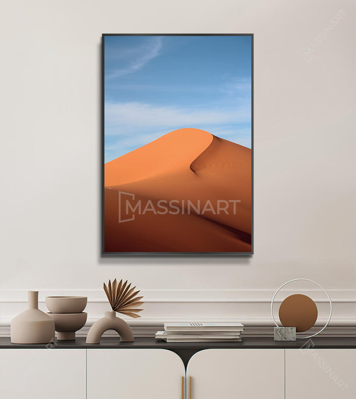 Tableau Désert du Maroc en décoration intérieur bureau — Massinart