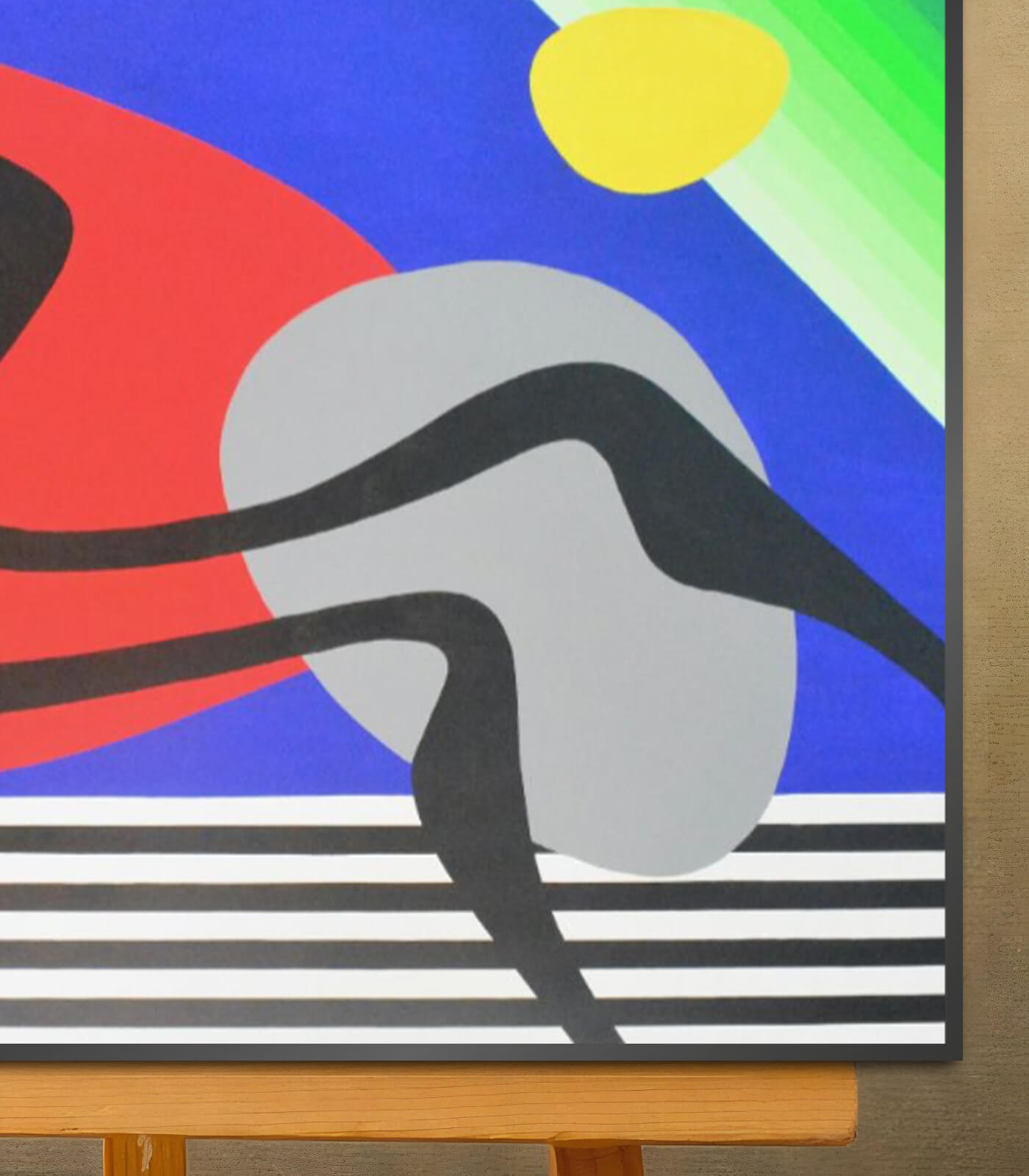 Lévitation - signé par l'artiste Ghita BNN.