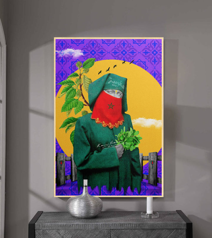 Marocchina - signé par l'artiste Kawtar BRZ. – Massinart