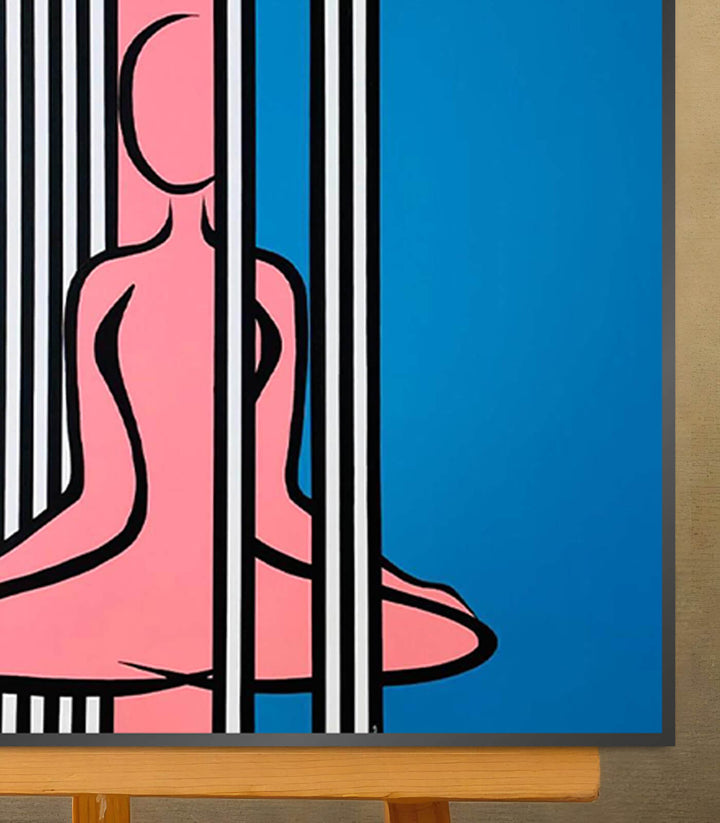 Méditation- signé par l'artiste Ghita BNN. – Massinart
