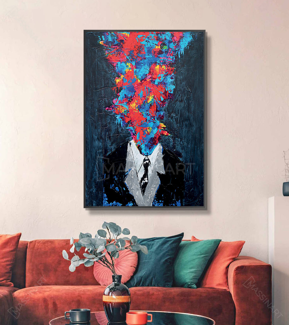 Splatter Color - Tableau moderne artistique - FLASH DEAL