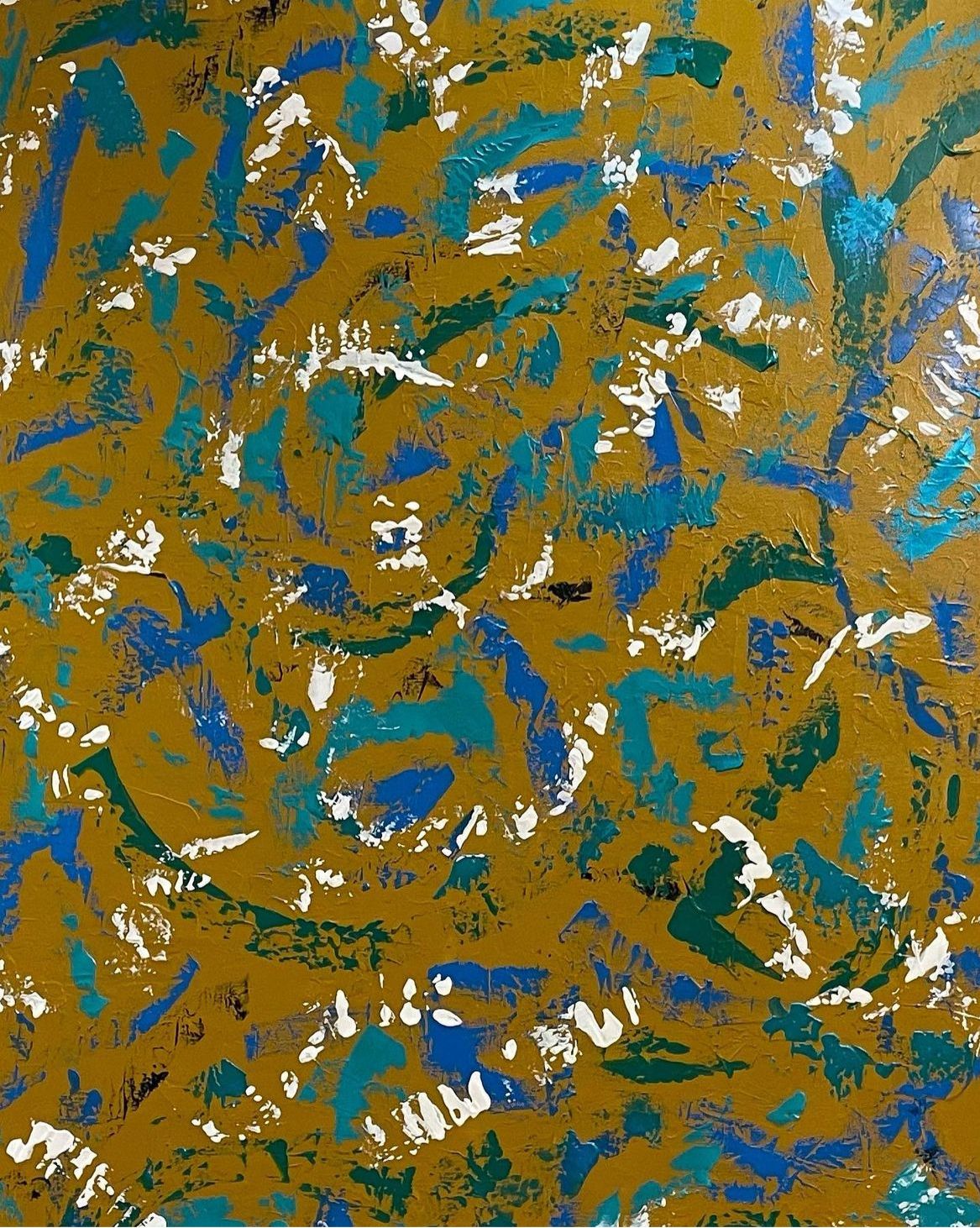 Eau - signé par l'artiste Leila MLN.