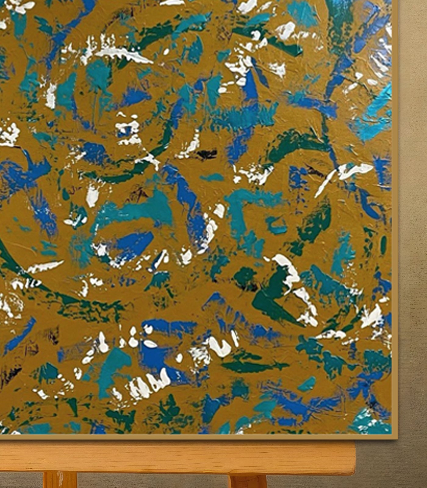 Eau - signé par l'artiste Leila MLN.