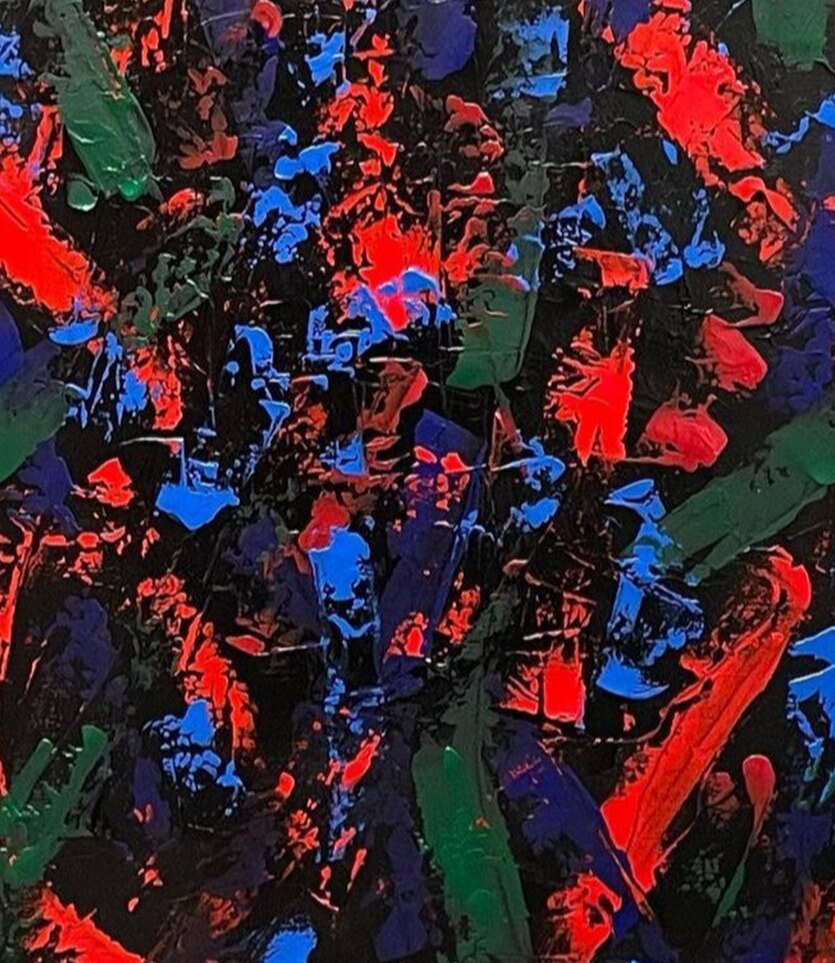 Lumière - signé par l'artiste Leila MLN.