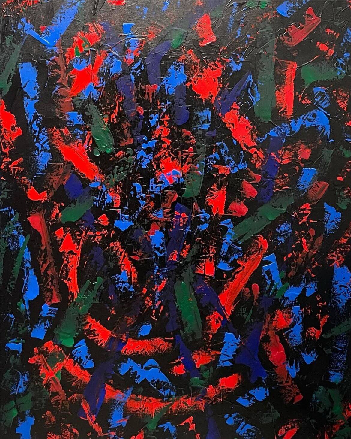 Lumière - signé par l'artiste Leila MLN.