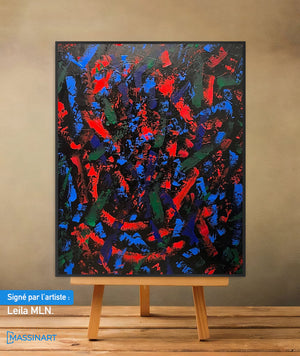 Lumière - signé par l'artiste Leila MLN.