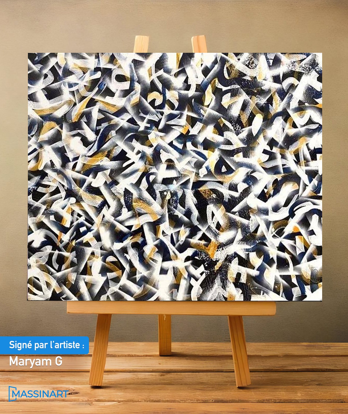 Light II - signé par l'artiste Maryam GSS.