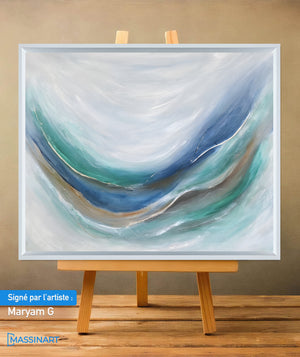 Mer - signé par l'artiste Maryam GSS.