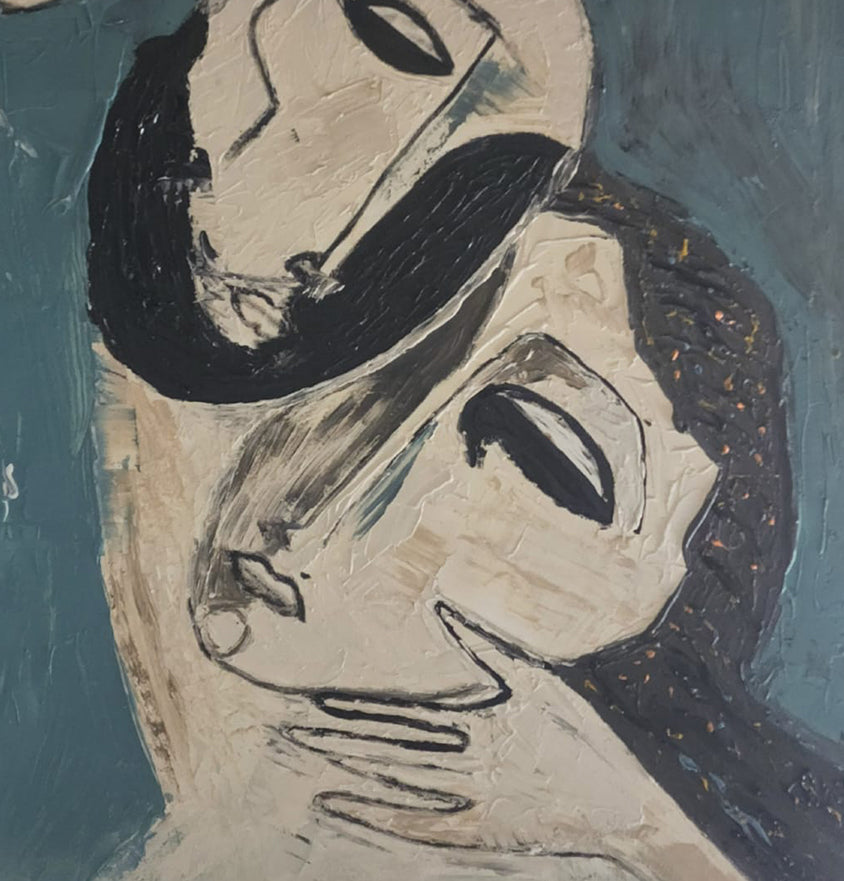 Soothing Moon - signé par l'artiste Oudrhiri S.H