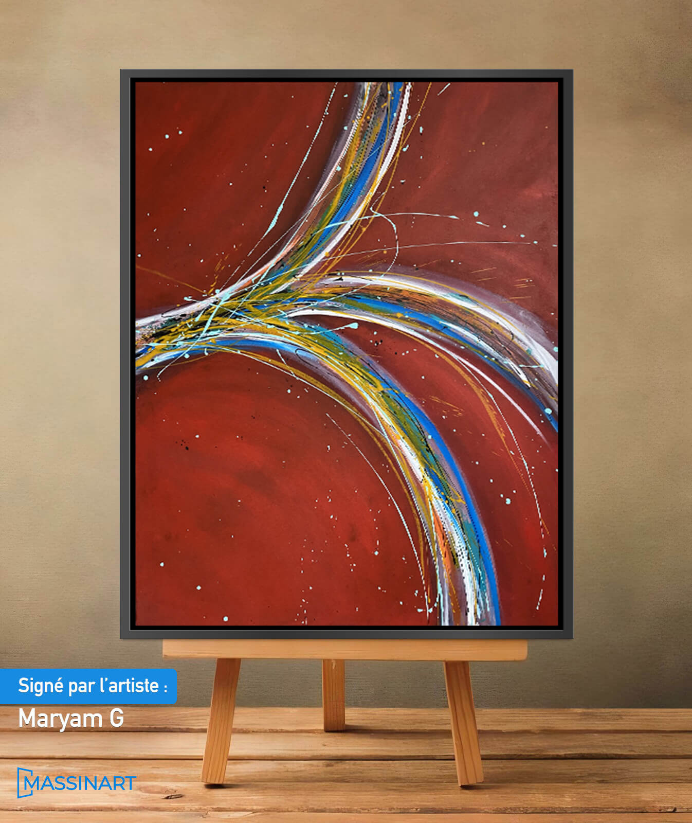 Light I - signé par l'artiste Maryam GSS.