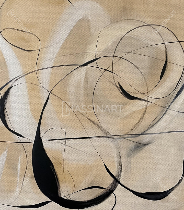 Tableau Stoic Massinart — emballage livraison prêt à accrocher