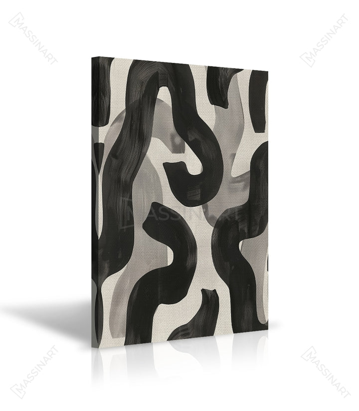 Art abstrait contemporain Massinart — Tableau Edge pièce maîtresse salon design
